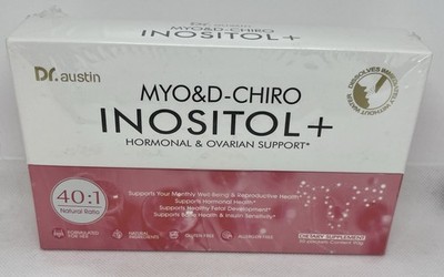 Dr. Austin Myo & D-Chiro Inositol Powder Supplement for Women 40:1 30 Packets