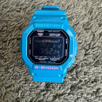G-SHOCK GRX-5600B-2JF Blue G-LIDE Tough Solar Tide Graph Watch