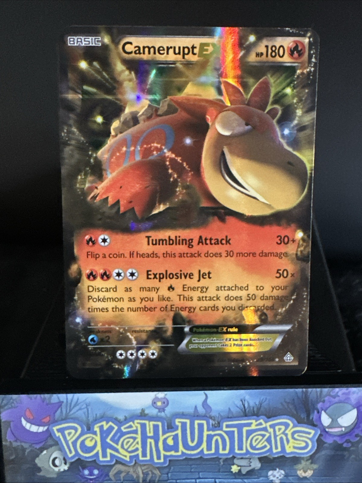 Pokemon Card Camerupt EX 29/160 Primal Clash Holo Rare NM