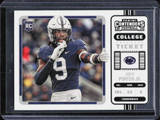2023 Chronicles Contenders Draft Pick # Joey Porter Jr. RC Steelers