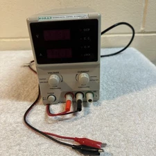 KORAD KD3005D DIGITAL CONTROL DC POWER SUPPLY Inc Power Cord & Test Leads. Works