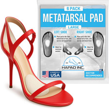 Metatarsal Pads Large 3/8" 6Pr/Pack