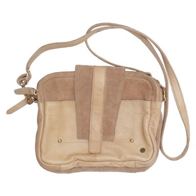 Cox, Umhängetasche, Damen, Beige, Einfarbig, 25, 25, 22 cm #ZHm