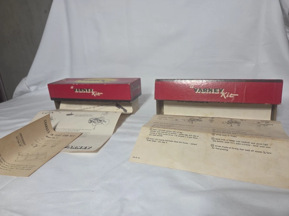 LOTE de 2 cajas Varney de carga de tren HO (vacías) Foto 3 de 4