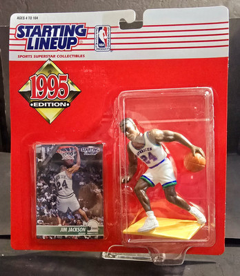 #ad #ad 1995 🏀 Jim Jackson Kenner Starting Lineup #24 Dallas Mavericks NBA $11.99
