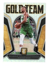 2024-25 Panini Totally Certified Basketball Gold Team Giannis Antetokounmpo #7