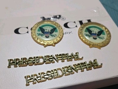 **RARE 2 PRESIDENTIAL EAGLE WREATH/ TOWNCAR/GRAND MARQUIS EMBLEM GOLD/**