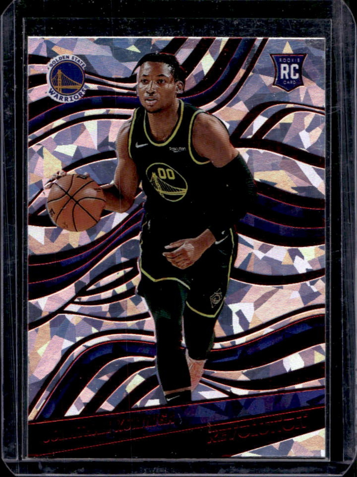 2021-22 Panini Revolution Jonathan Kuminga RC Chinese New Year #108 Warriors