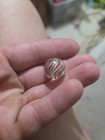 ANTIQUE GERMAN HANDMADE LATTICINO CORE MARBLE — photo 8