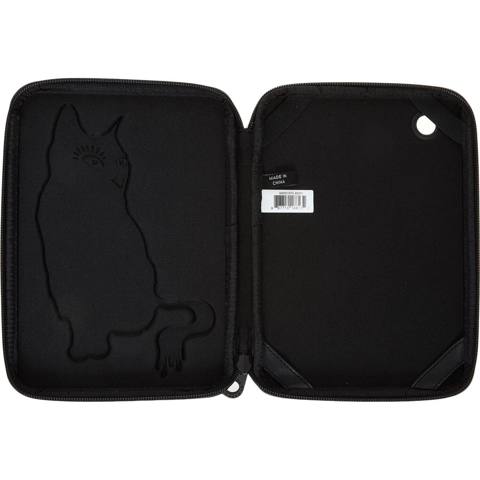 MARC BY MARC JACOBS black kitty cat iPad mini tablet zip case cover designer NEW - Image 2 of 2