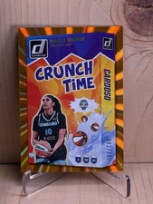 2025 WNBA Donruss Kamilla Cardoso Crunch Time Orange Laser /399