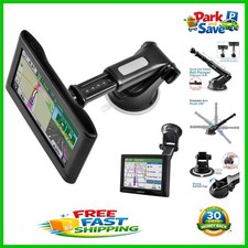 Compact and Adjustable GPS Windshield Mount for Garmin Devices - 17mm Fit
