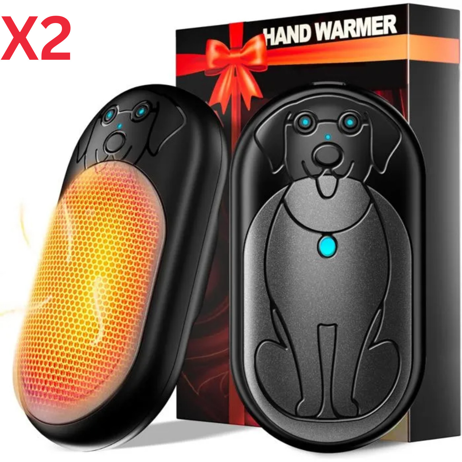 Chaufferette main rechargeable duo idée cadeau hiver utile
