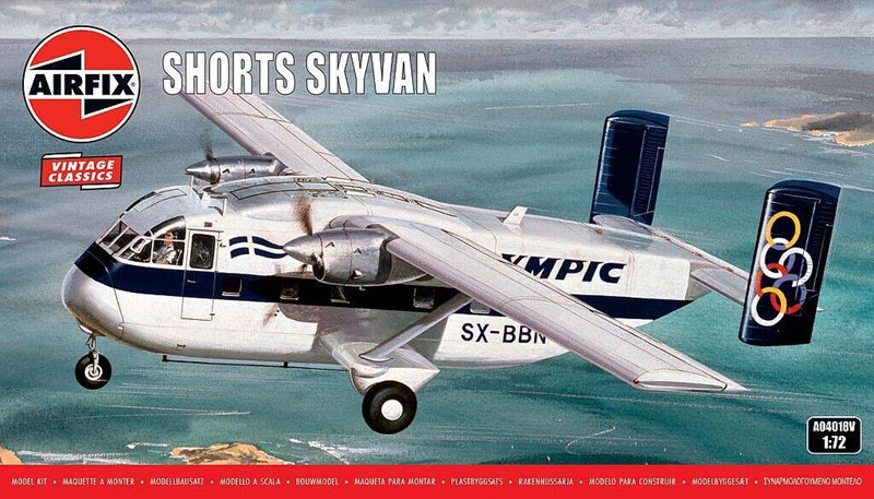 Airfix A04018V Shorts Skyvan Aircraft 1:72 Scale Model Kit Vintage Classics - Image 16
