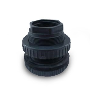 Schedule 80 Bulkhead 1 1/2'' Thread x Thread (Hole Size 2 5/8'')