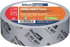 Shurtape PC 857 UL 181B-FX Listed/Printed Cloth Waterproof HVAC Duct Tape, Us...