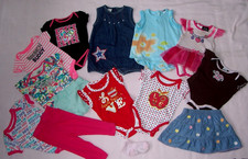Girl 3-6 M: HUGE LOT ONSIES BODYSUITS SHORTS ROMPERS SKORT CARTERS OSHKOSH ENYCE