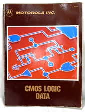 Motorola CMOS Logic Data DL131 1985 Databook Manual Vintage Electronics Book IC