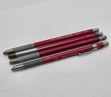 Koh I Noor 5611 Mechanical Lead Pencils Holders 4 Pieces Vintage Drafting