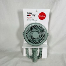Battery Operated Stroller Fan Flexible Tripod Clip on Fan with 3 Speeds and Rota