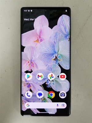 Goole Pixel 6 Pro 128GB White G8V0U (Unlocked) Discounted zW2823