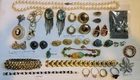 Estate Mixed Lot Of Vintage Costume Jewelry, Some Signed, Monet, Sarah Cov.