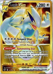 Lugia VSTAR 211/195 Silver Tempest Secret Rare Holo