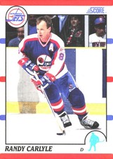 1990-91 Score American #136 Randy Carlyle
