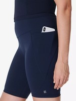 Sweaty Betty Power 9 Cycling Shorts - Navy Blue