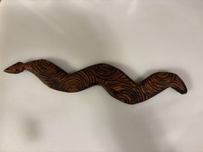 Large australian aborigine hand carved wooden...