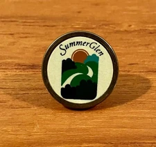 SummerGlen Metal Stem Logo Golf Ball Marker