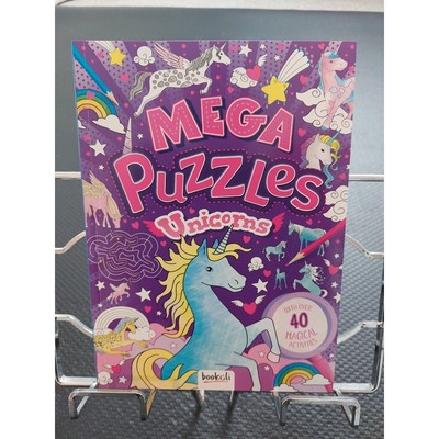 Mega Puzzles Unicorns by Bookoli   Jigsaw Puzzle & Activity Book for Kids