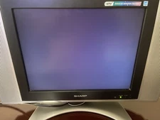 Sharp LC-15SH6U LCD TV SD Retro Games 480i 480p Tested Working 15" No Remote