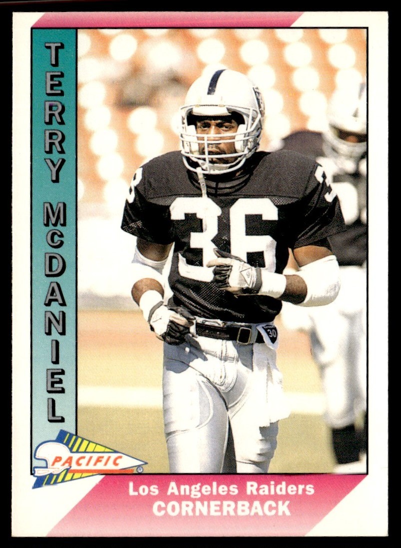 1991 Pacific Terry McDaniel Los Angeles Raiders #236