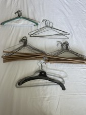 Hangers Metal and Some Plastic Clothes Hangers