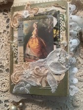 VINTAGE STYLE HANDMADE JUNK JOURNAL-"BELLE"