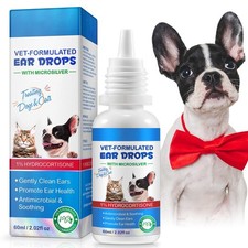 NenMaoKeNu Cat  Dog Ear Infection Treatment Drops, 2.02 Fl Oz Pack of 1 