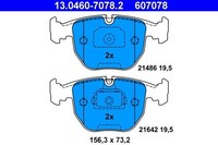 ATE Bremsbelagsatz, Scheibenbremse 13.0460-7078.2 FüR BMW