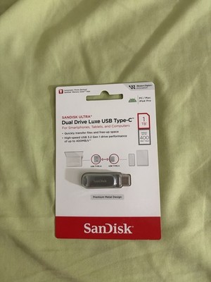 SanDisk Ultra Dual Drive Luxe 1TB USB Flash Drive