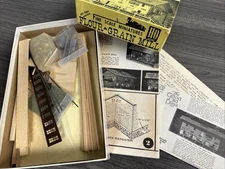 Fine Scale Miniatures HO Kit #40 Old Time Flour & Grain Mill 1:87 HOn3 NOS