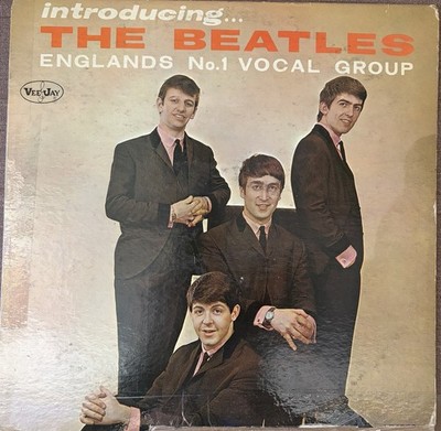 INTRODUCING THE BEATLES  Vee-Jay Records Original US Mono Pressing VJLP 1062 Vg+