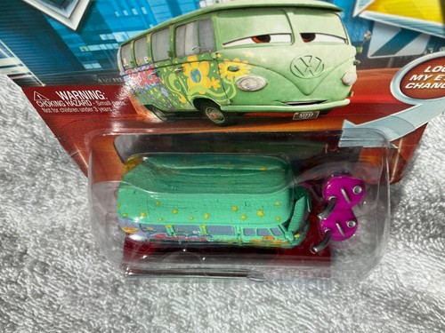 Disney Cars Fillmore con bombolette a gas organiche inseguire cambio occhi - Foto 3 di 5