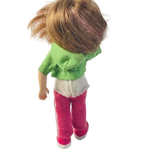 TY LI'L ONES LIL ONES TRENDY TAYLOR Toy Doll With Pink Brush Mini Toy - Picture 8 of 10