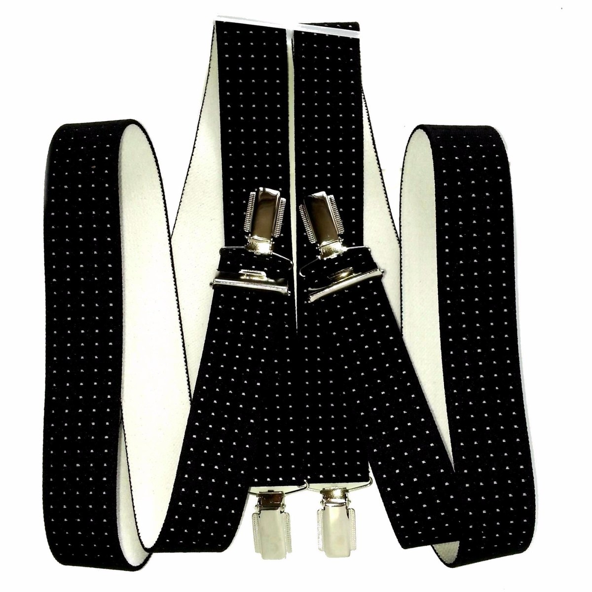 Suspenders Extra Strong Clips 35mm H-Shape Elastic Pants