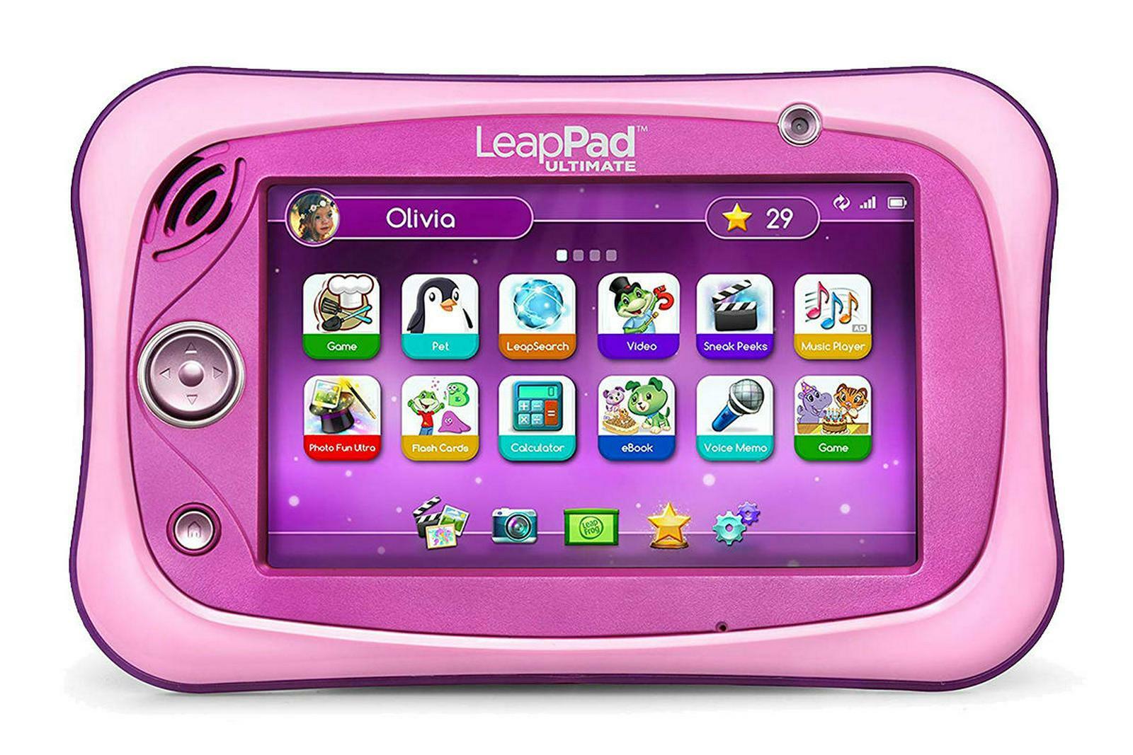 LeapPad Ultimate Get Ready for School Tablet (Pink) - LeapFrog Free Shipping LeapPad Ultimate Get Ready for School Tablet (Pink) - LeapFrog Free Shipping