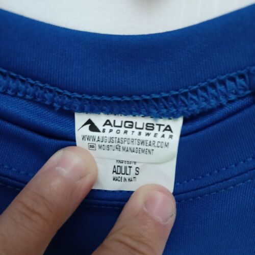 Adult Unisex Augusta Spotrwear Blue Short-sleeve BSC 2021 World Championships... - Picture 4 of 12