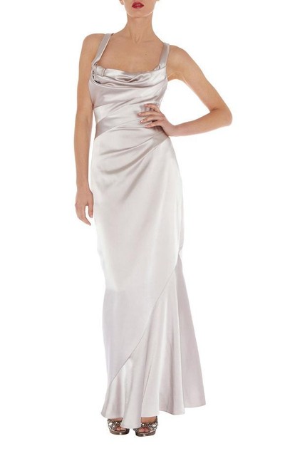 karen millen champagne dress