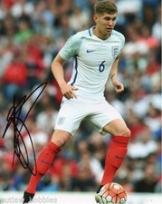 England John Stones Autographed Signed 8x10 Photo COA F
