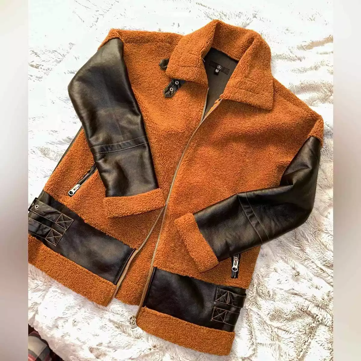 Missguided black top bomber jacket