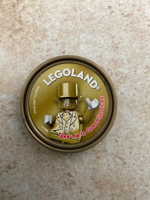 Mr. Gold Lego Pop Badge (Rare)